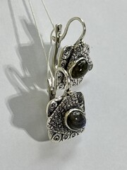Матео (серьги из серебра)