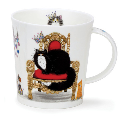 Кружка 320мл Dunoon Королевская черная кошка Ломонд