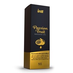 Intt Passion Fruit Massage Gel - Съедобный гель для интимного массажа, 30 мл (маракуйя)