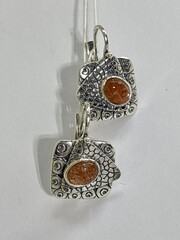 Матео (серьги из серебра)