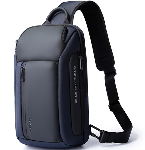 Картинка рюкзак однолямочный Bange BG-7566 Blue - 7