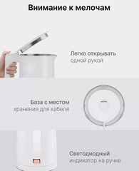 Электрический чайник Xiaomi Mijia Electric Kettle 2 CN (MJDSH04YM) Белый