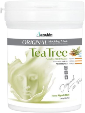 Anskin Original Teatree Modeling Mask Альгинатная маска с экстрактом чайного дерева