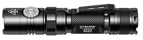 Фонарь ручной Nitecore EC22 черный лам.:светодиод. AAx2 (17319)