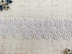Кружево плетеное, ш. 5 см, белый