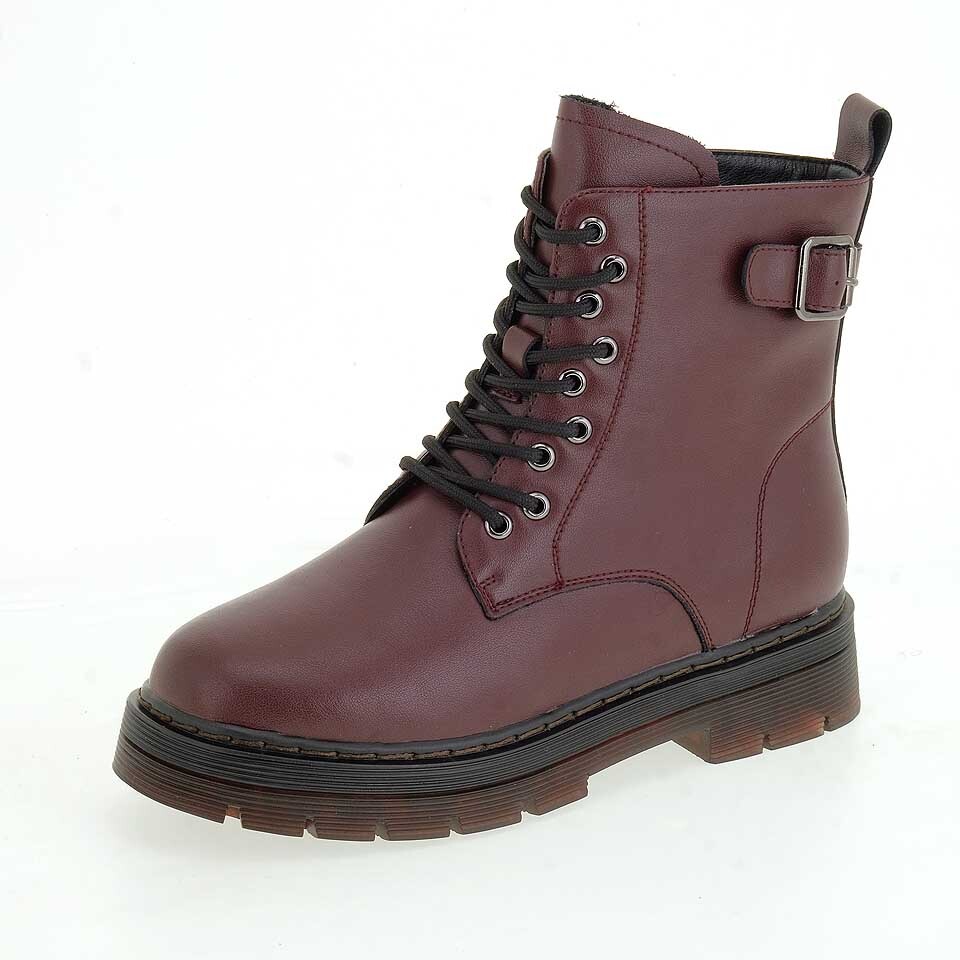 Ботинки женские TFS collection 123376-6 бордовые