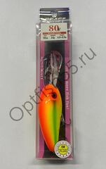 Воблер Rosy Down Beast 80F 80мм, 24гр, загл. 4,0-6,0м