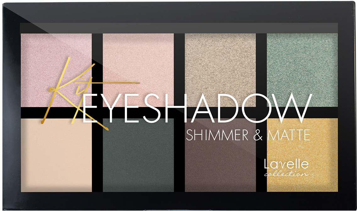 LavelleCollection Тени Shimmer matte тон 01 ESH/M