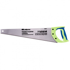 23814 Ножовка по дереву "Зубец",450 мм,7-8 TPI,зуб-3D,калены