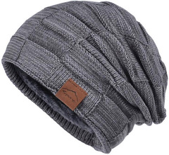 Шапка удлиненная Skully ZZM-998 10(grey) - 2