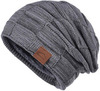 Картинка шапка-бини Skully Wear ZZM-998 10(grey) - 2