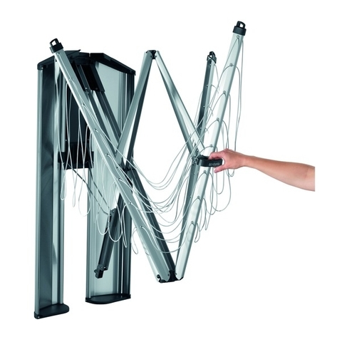 Сушилка для белья Brabantia Wallfix нержавеющая сталь