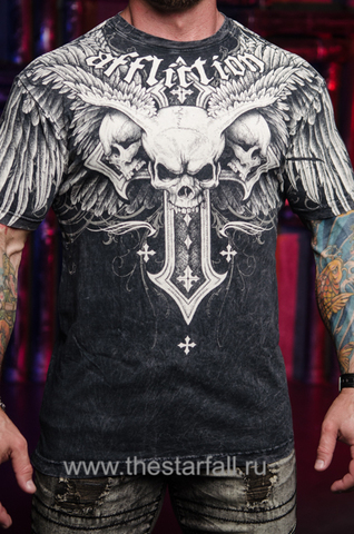 Affliction | Футболка мужская DEMON EYES A21331 перед
