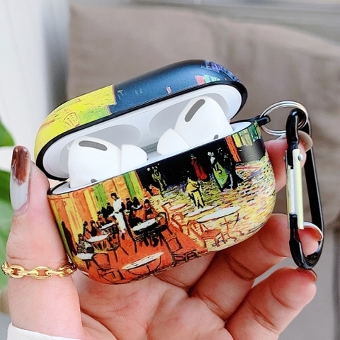 Airpods case Van Gogh  Cafe Terrace At Night