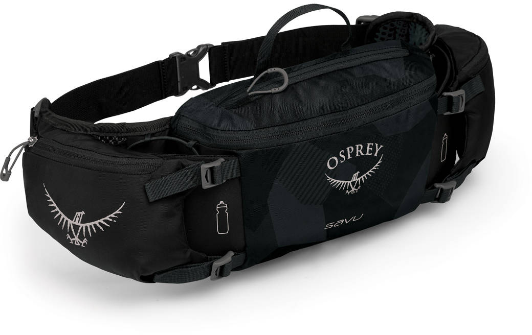 Сумки для бега Сумка поясная Osprey Savu 4 Obsidian Black Savu_S19_Side_Obsidian_Black_web.jpg