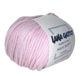 Пряжа Lana Gatto Maxi Soft 5284 нежно-розовый