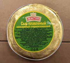 Сыр плавленый стерилизованный 'МасЛи', 80г
