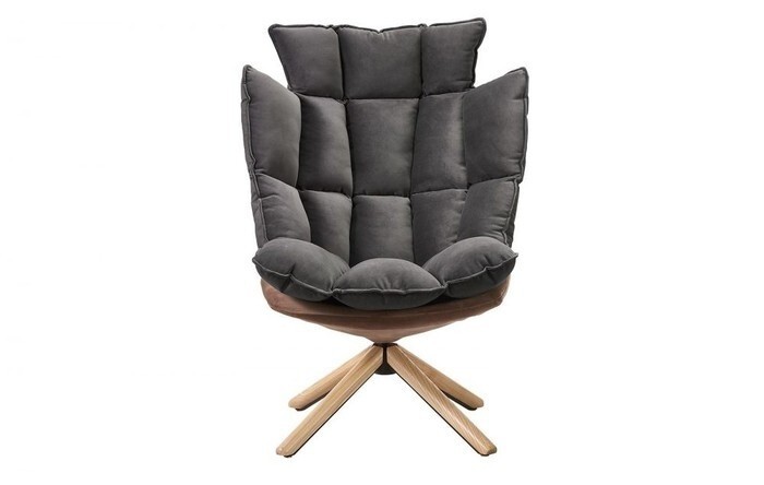 Кресло DC-1565С, коричневый/серый