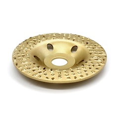 74-0-534 Круг шлиф. чашечный по дереву карбид вольфрама, прямой, 8 зерно FEPA, 125х22,2мм (РемоКолор)