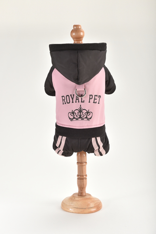 Royal Dog зимний костюм Спорт розовый XL