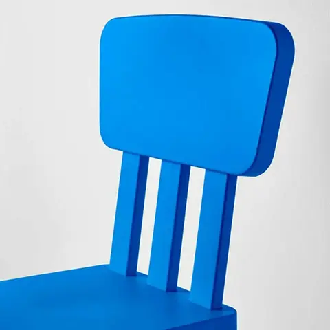 Детский стул BARNSTOL, материал: пластик, размер: 39*67*36 см, цвет: синий