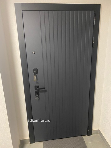 Шторм Графит зеркало панорама
