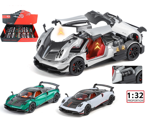 Машина металлическая Пагани Зонда 12 в уп 16 см