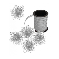 
          Набор Для Упаковки Лента, 1см*10м, 4 Бантика (Серый)