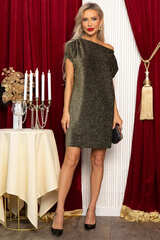 Платье Тресса (черное золото) П14729-35М LT Collection