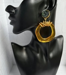 Серьги акцентные TORY BURCH с круглыми подвесками