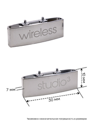 Металлический крепеж Beats Studio 3.0 (Серебро)