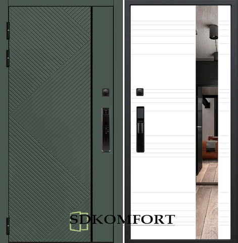 Белый матовый