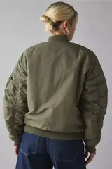 Бомбер Alpha Industries MA-1 Oxford Logo OG-107 Green (Зеленый)