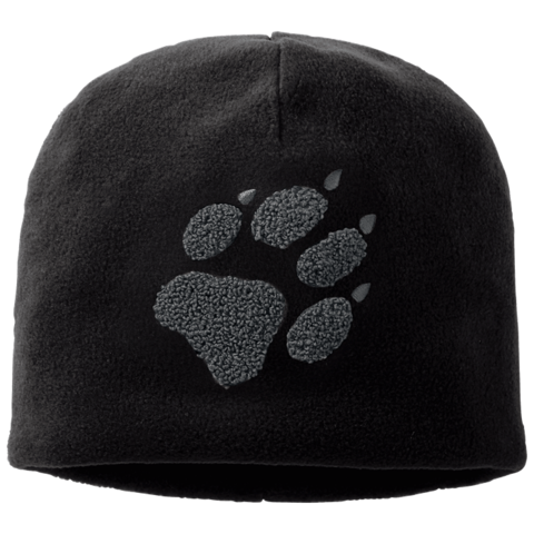 Картинка шапка Jack Wolfskin paw hat black - 1