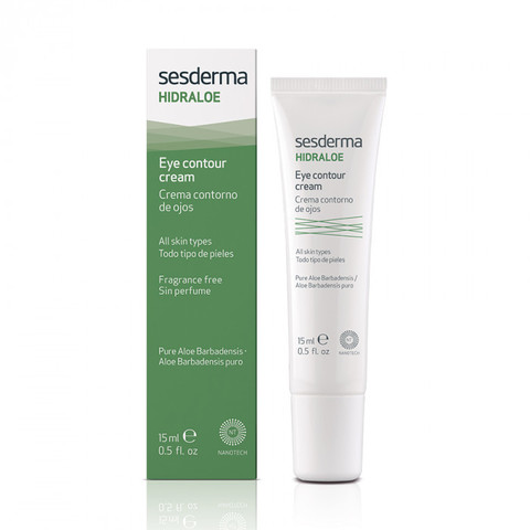 SESDERMA HIDRALOE Eye contour cream – Крем-контур увлажняющий для зоны вокруг глаз, 15 мл