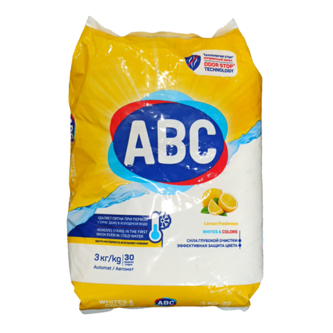 Стиральный порошок АВС Лимон 3кг