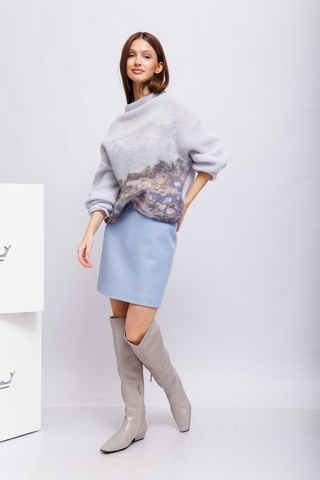 Marc Cain Юбка -мини из вареной шерсти