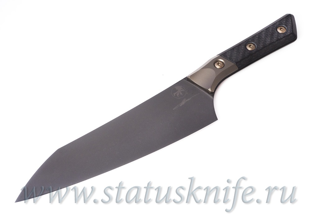Нож Microtech Kitchen Chef Black 3000B-1DLCCFS