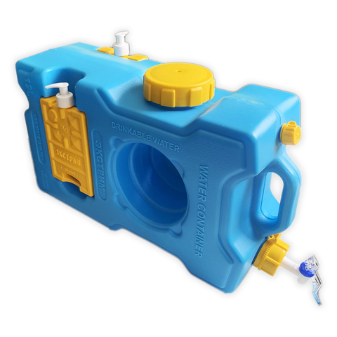 Канистра для воды ЭКСТРИМ Контейнер (19 литров, голубая)