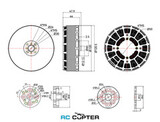 T-Motor MN1115 KV110 (36", 14S, 34 кг)