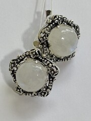 Лейсан (серьги из серебра)