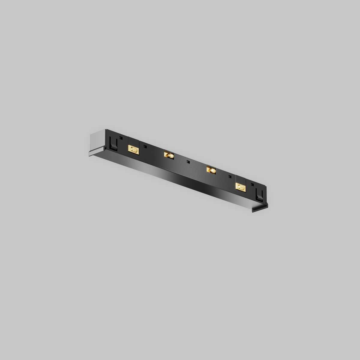Коннектор питания прямой Exility X, черный Maytoni Technical EXILITY X Accessories for tracks Exility X TRA239PC-42B