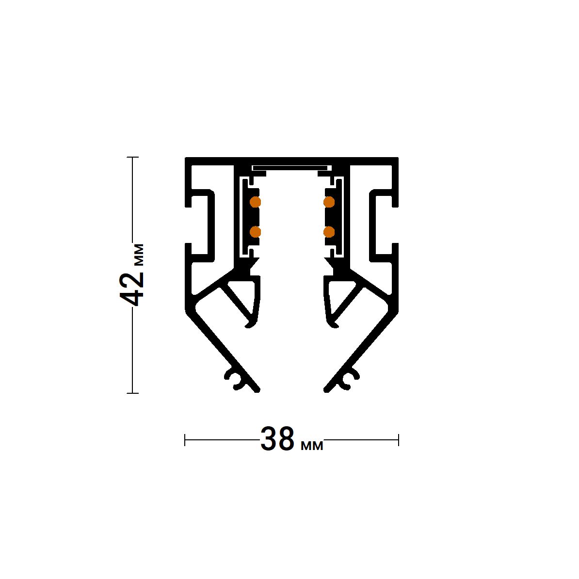 Шинопровод Favourite 2М Logica 1014-TB-200