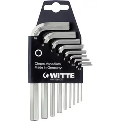 Набор шестигранников 9шт WITTE 45021