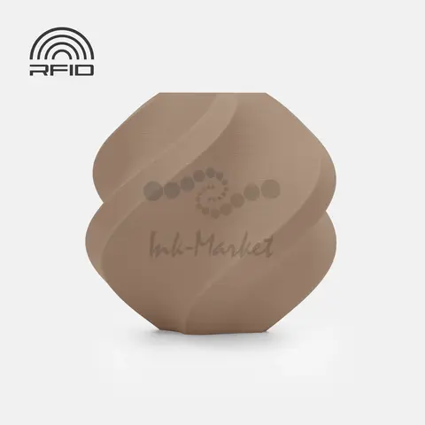 Пластик для 3D-печати Bambu Lab PLA Matte, 1.75 мм, 1 кг, кофе с молоком, на катушке, A01-N1-1.75-1000-SPL