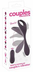 Фиолетовый универсальный вибратор Remote Controlled Couples Vibrator - 