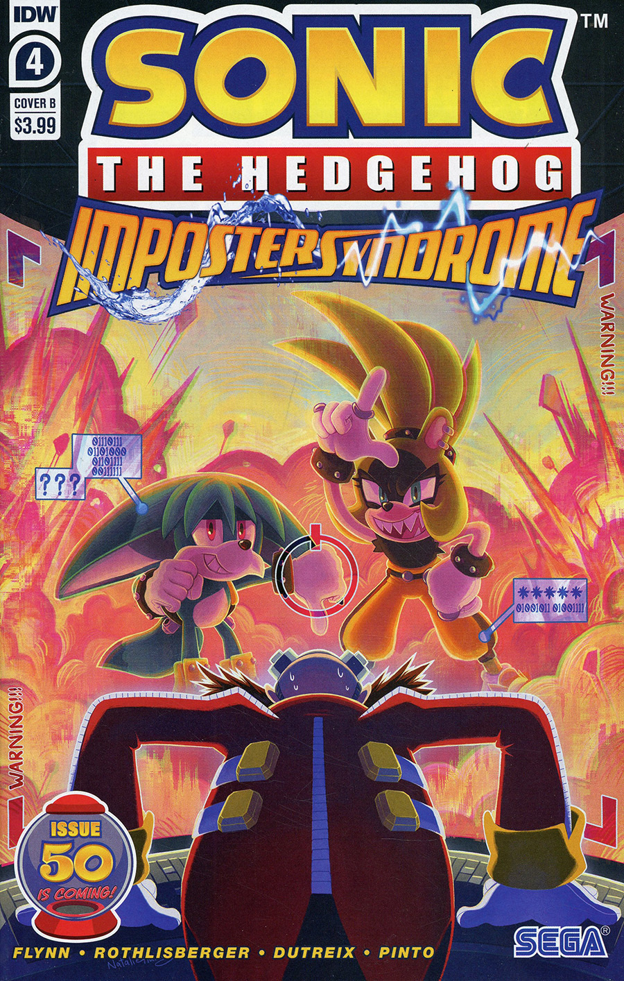 Sonic The Hedgehog Imposter Syndrome #4 (Cover B) – купить по выгодной цене  | Интернет-магазин комиксов 28oi.ru