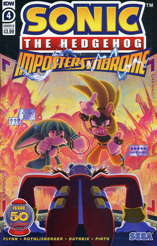 Sonic The Hedgehog Imposter Syndrome #4 (Cover B)