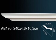 Карниз потолочный AB190