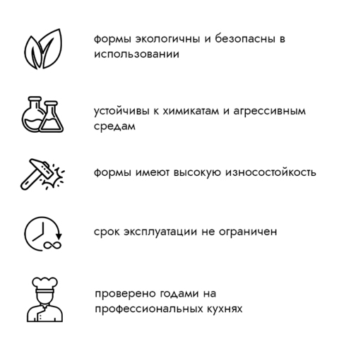 Кольцо для нарезки бисквитов d=20,2 см, h=1 см